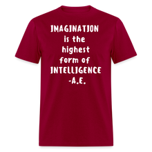 Load image into Gallery viewer, Albert Einstein - dark red