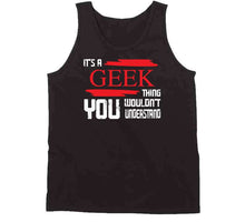 Load image into Gallery viewer, Geek T Shirt - AWESOME-NERDOM