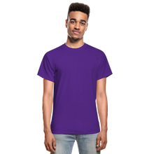Load image into Gallery viewer, Black Tee Plain - purple