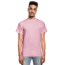 Load image into Gallery viewer, Black Tee Plain - light pink