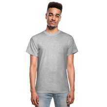 Load image into Gallery viewer, Black Tee Plain - heather gray