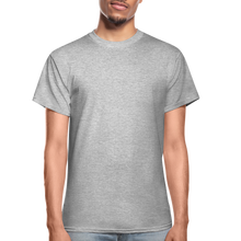 Load image into Gallery viewer, Black Tee Plain - heather gray
