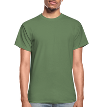 Load image into Gallery viewer, Black Tee Plain - military green