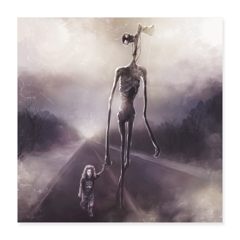 Poster 16x16 - white