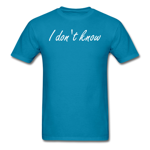 I don't know - AWESOME-NERDOM