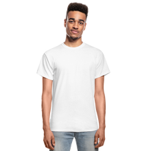 Load image into Gallery viewer, Black Tee Plain - white

