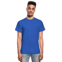 Load image into Gallery viewer, Black Tee Plain - royal blue
