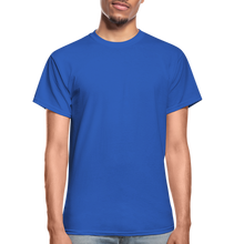 Load image into Gallery viewer, Black Tee Plain - royal blue
