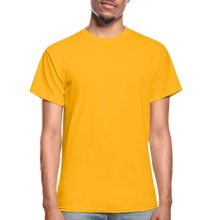 Load image into Gallery viewer, Black Tee Plain - gold
