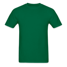 Load image into Gallery viewer, Black Tee Plain - bottlegreen
