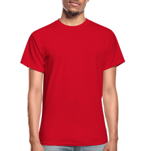 Load image into Gallery viewer, Black Tee Plain - red
