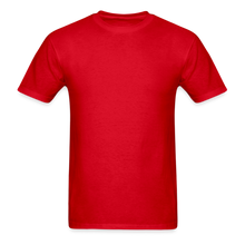 Load image into Gallery viewer, Black Tee Plain - red
